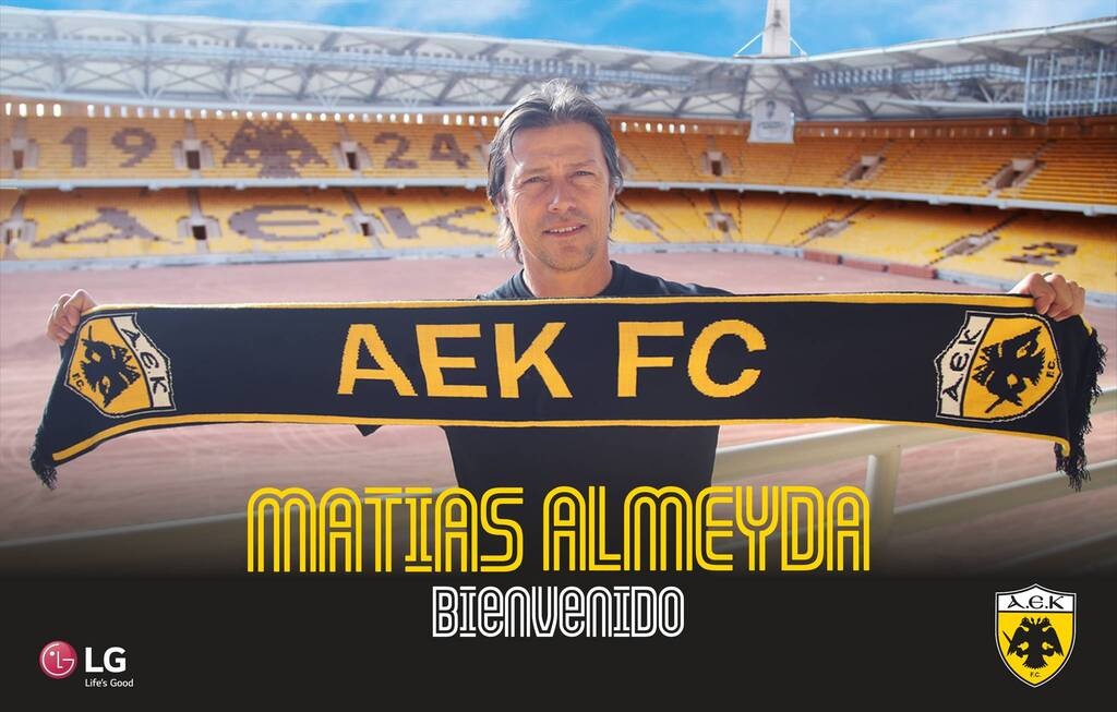 ΑΕΚ: Εποχή Αλμέιδα και επίσημα - Στο «OPAP Arena» με κασκόλ ο Αργεντίνος (photos)