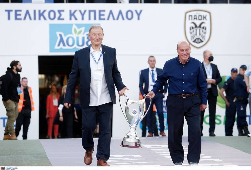 Τελικός Κυπέλλου Ελλάδας: Δομάζος και Σαράφης με το τρόπαιο - Ιπτάμενη η μπάλα στο γήπεδο (vids)