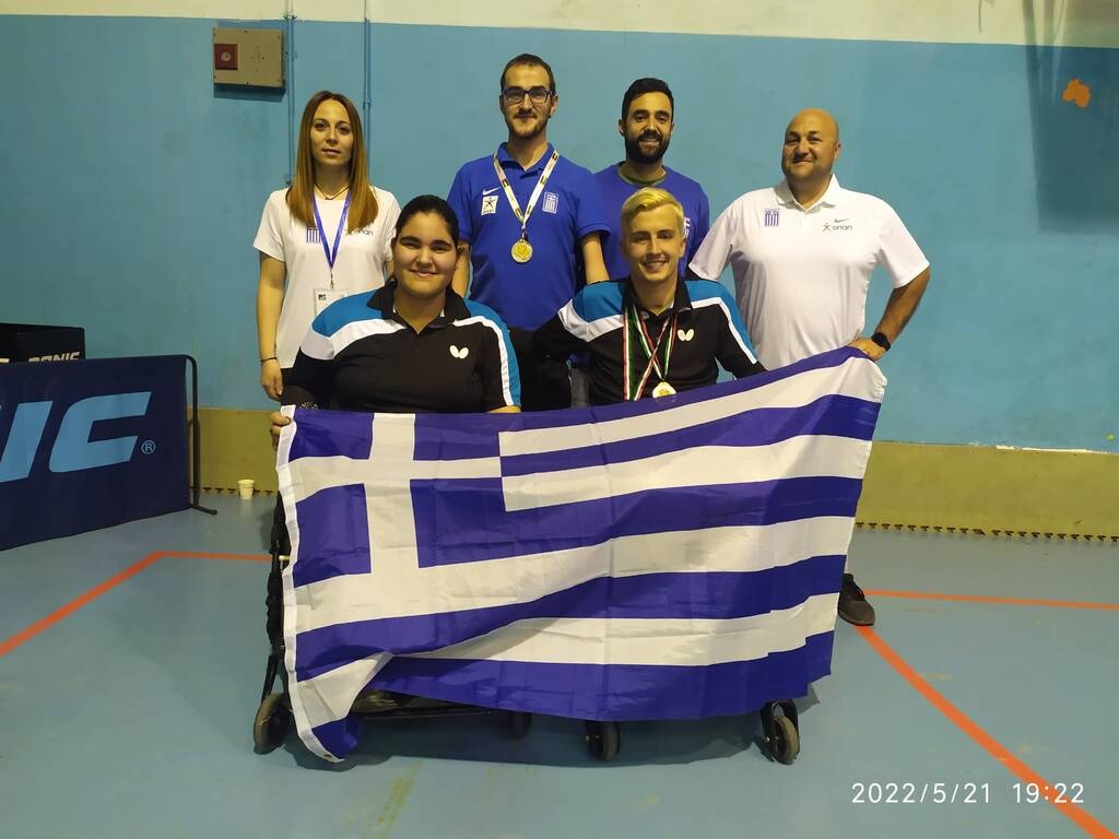 Πινγκ Πονγκ: Πρωταθλητής στο διπλό ανδρών ο Χρυσικός στο τουρνουά Α.Με.Α. της Ιορδανίας