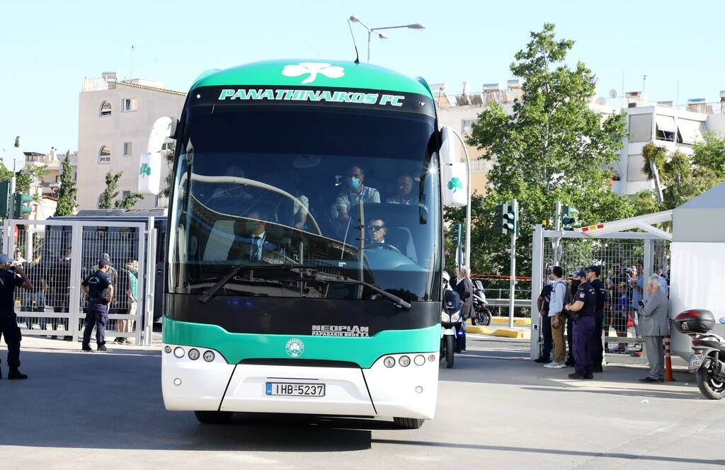 Τελικός Κυπέλλου 2022: Έφτασε η αποστολή του Παναθηναϊκού