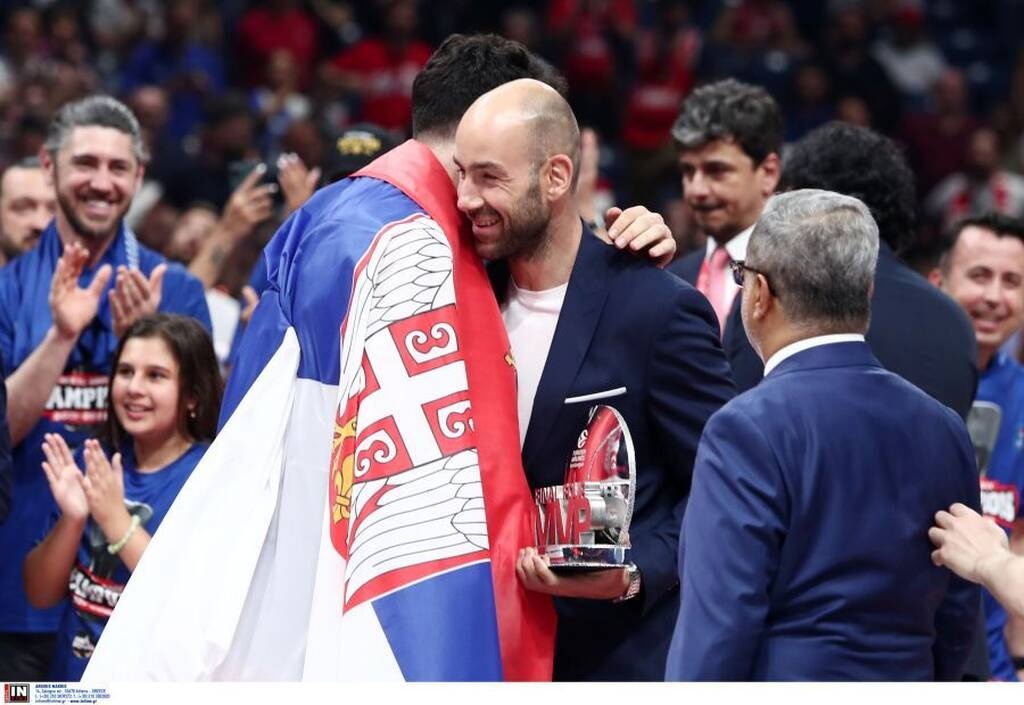 Euroleague: MVP του Final Four ο Μίτσιτς - Βραβεύτηκε διά χειρός Σπανούλη (video)