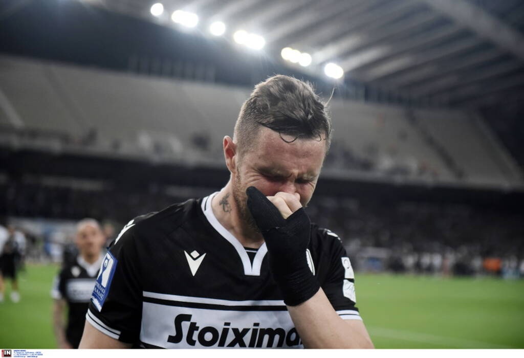 Παναθηναϊκός-ΠΑΟΚ: Ράκος ο Κούρτιτς - Έβαλε τα κλάματα μετά το χαμένο τελικό (photos)