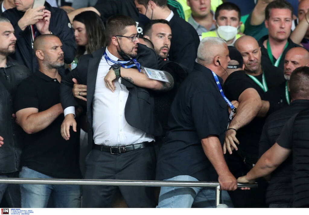 Τελικός Κυπέλλου Ελλάδας: Ένταση με Γκαγκάτση πριν την απονομή! (photos)