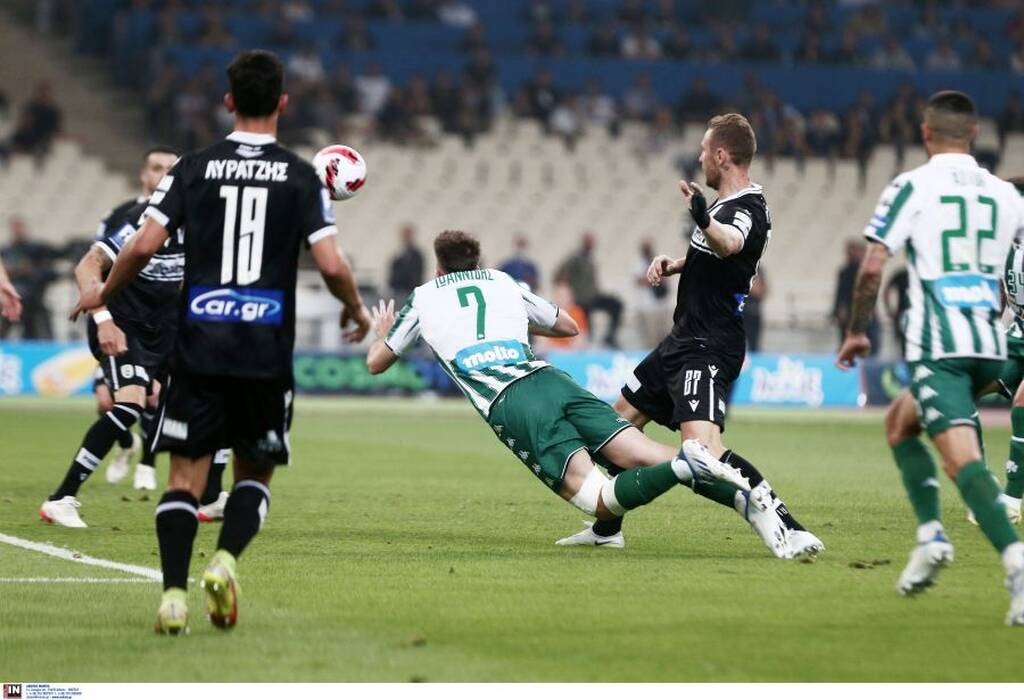 Παναθηναϊκός-ΠΑΟΚ: Πήρε «φωτιά» ο τελικός Κυπέλλου Ελλάδας - Πέναλτι με VAR και 1-0 (video)