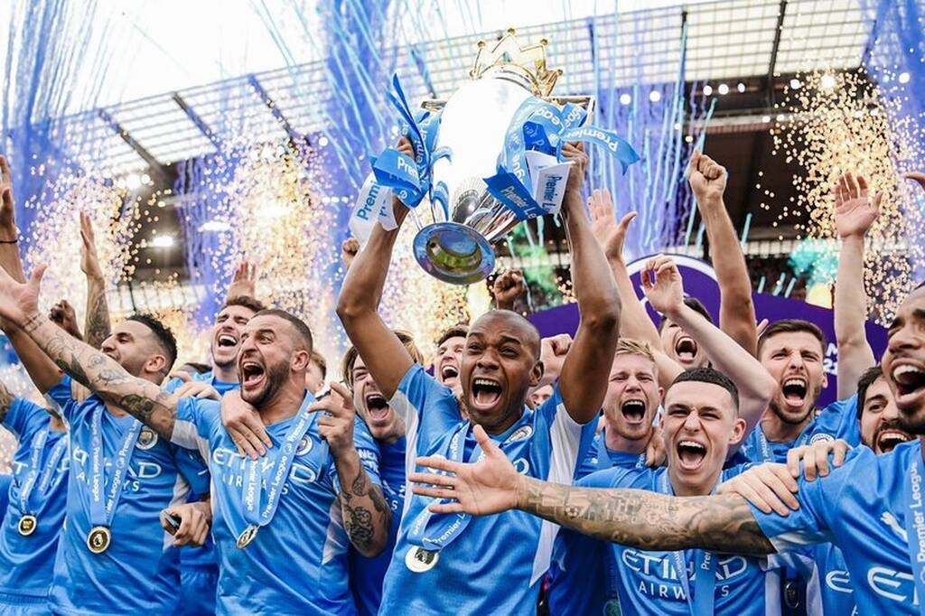 Premier League: Ντελίριο για τη Μάντσεστερ Σίτι και ο Γουαρδιόλα με το πούρο (pics)
