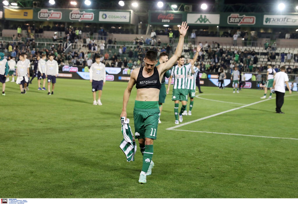 Αποχαιρέτισε τον Παναθηναϊκό ο Χατζηγιοβάνης: «Οδηγός τα όσα έζησα στο τριφύλλι»