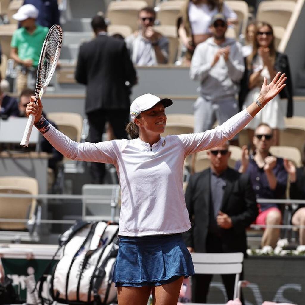 Roland Garros: Ασταμάτητη στους «16» η Ίγκα Σβιάτεκ, 2-0 την Κόβινιτς και 31η σερί νίκη -Πηγή: Instagram Roland Garros