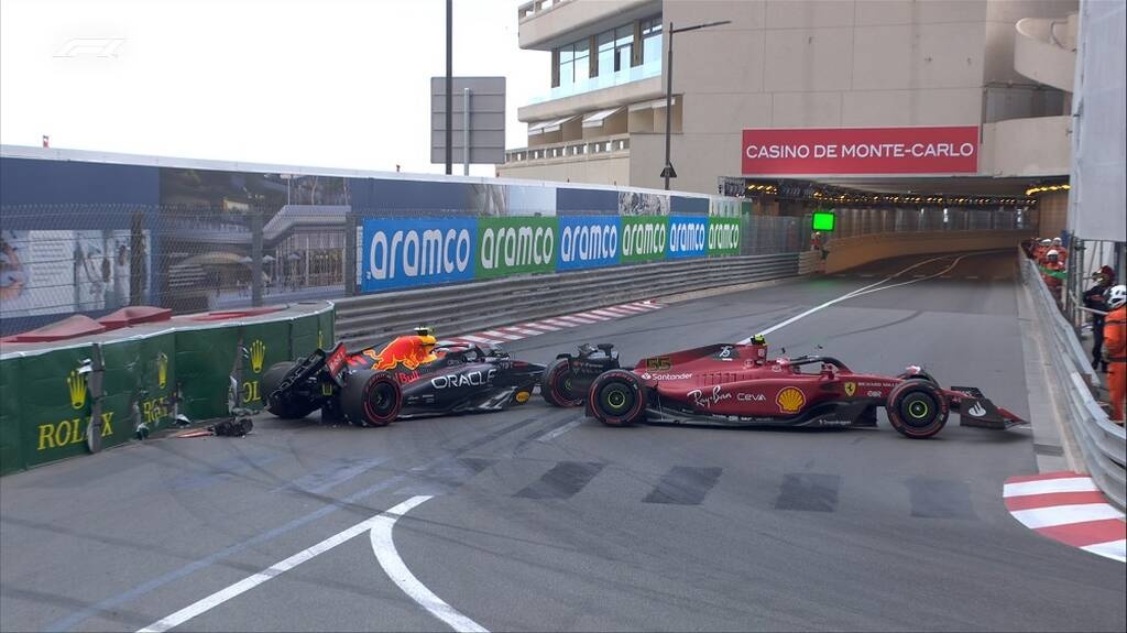 Το ατύχημα του Πέρεθ στο Μονακό - Twitter / Formula 1