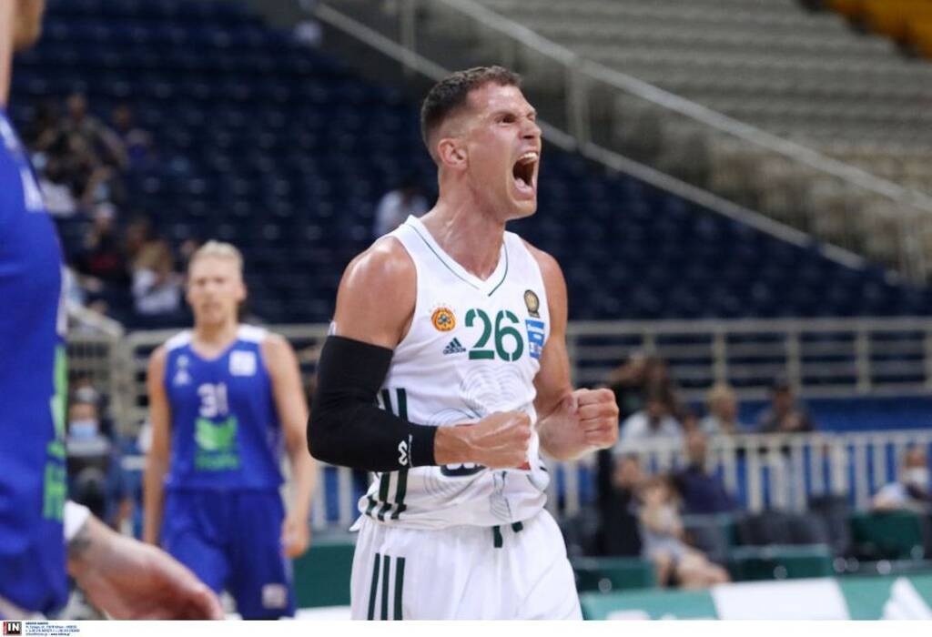 Παναθηναϊκός ΟΠΑΠ-Λάρισα 87-77: Νέντοβιτς και Παπαπέτρου είχαν απάντηση για τον σούπερ Μούντι