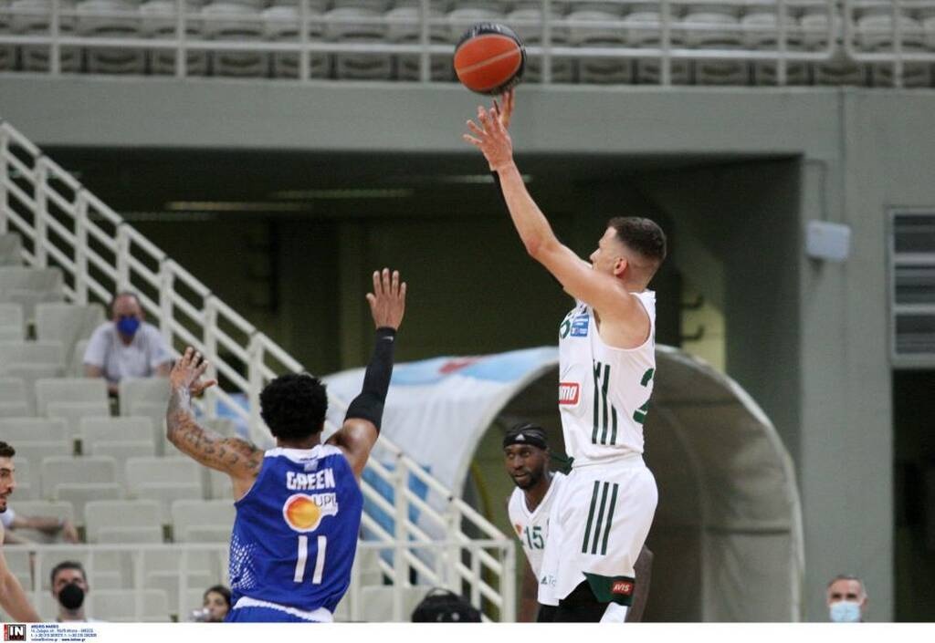 Παναθηναϊκός ΟΠΑΠ-Λάρισα 87-77: Νέντοβιτς και Παπαπέτρου είχαν απάντηση για τον σούπερ Μούντι