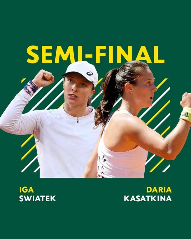 Roland Garros: Συμπλήρωσε το «καρέ» η Ίγκα Σβιάτεκ που με 33-0 φορτσάρει για τον τίτλο στο Παρίσι -Πηγή φωτογραφιών: Twitter of Roland Garros