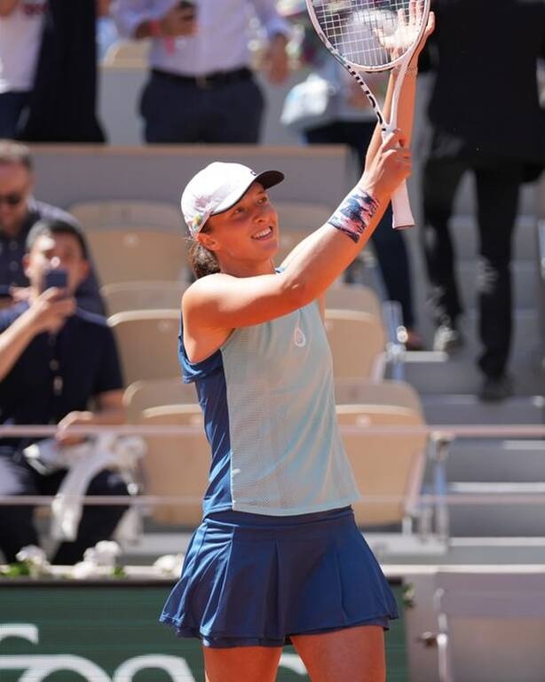 Roland Garros: Συμπλήρωσε το «καρέ» η Ίγκα Σβιάτεκ που με 33-0 φορτσάρει για τον τίτλο στο Παρίσι - Πηγή φωτογραφιών: Twitter of Roland Garros