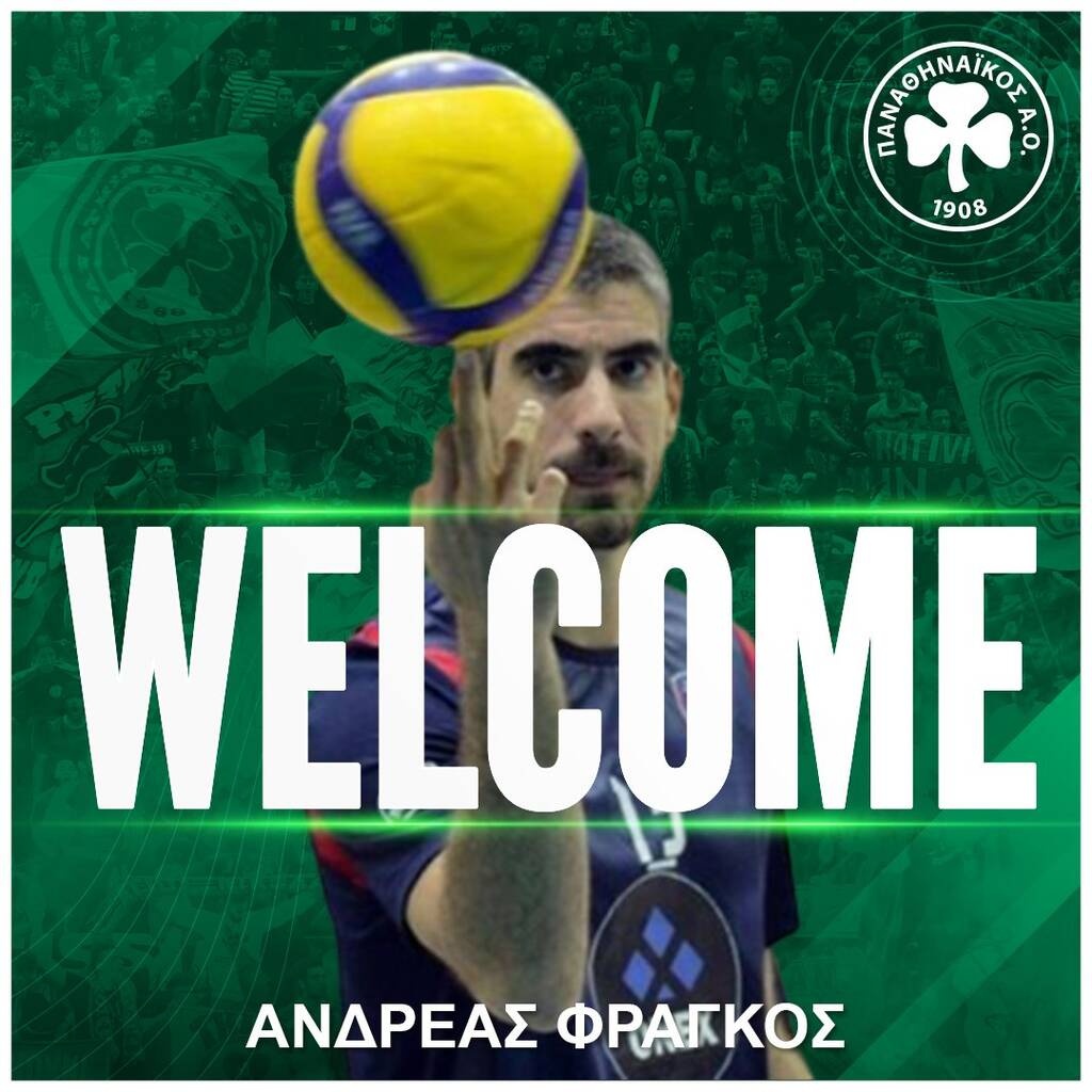 Volley League – Παναθηναϊκός: «Πράσινος» και με τη βούλα ο Φράγκος!