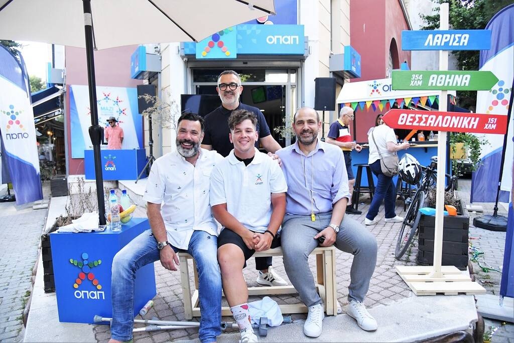 Ο ΟΠΑΠ Champion Νίκος Παπαγγελής έφτασε στη Λάρισα γνωρίζοντας την αποθέωση