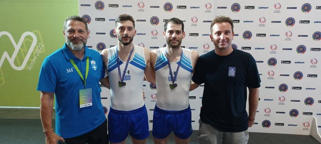 Ευρωπαϊκό πρωτάθλημα τραμπολίνο: Χάλκινο μετάλλιο οι Γράψας, Σαββίδης