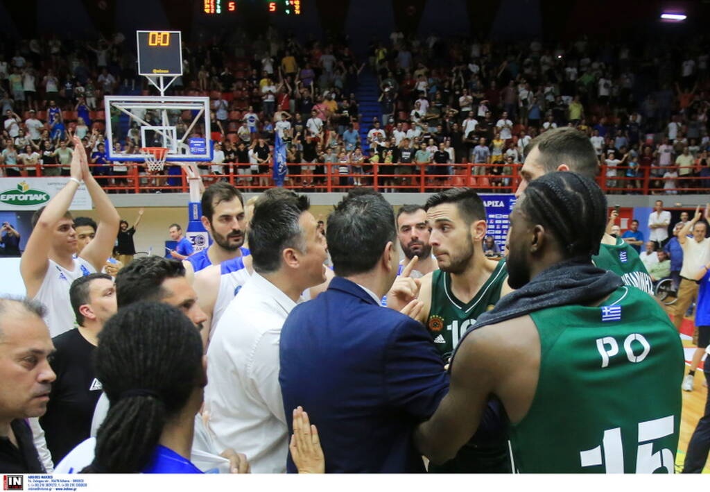 Λάρισα-Παναθηναϊκός ΟΠΑΠ: Η ένταση στο φινάλε, έξαλλος ο Βόβορας  (photos+video)