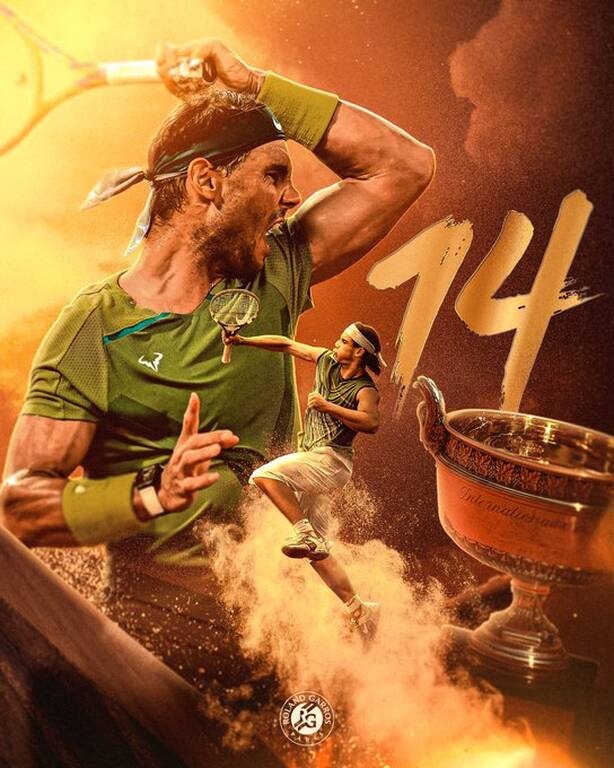 Ράφα Ναδάλ: Υπόκλιση στον «Βασιλιά» από τα 4 Grand Slams–Η λαμπρή πορεία προς τα 22 Grand Slams(vid) -Twitter: Roland Garros