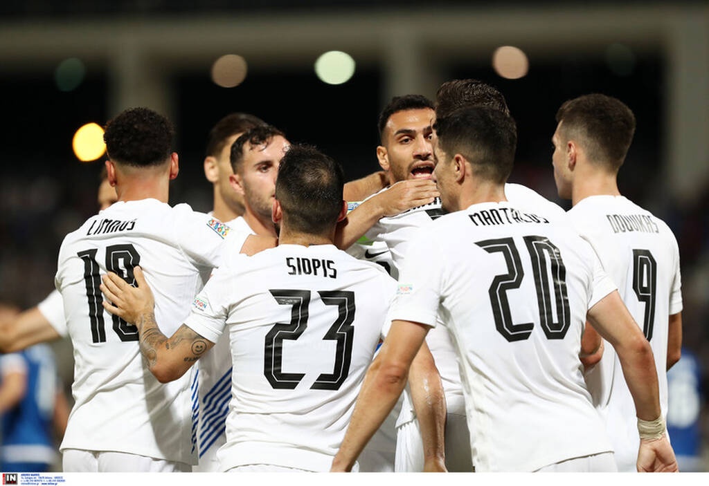 Ελλάδα-Κύπρος Nations League 9/6/2022