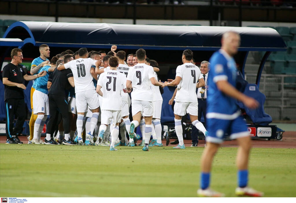 Ελλάδα-Κύπρος Nations League 9/6/2022