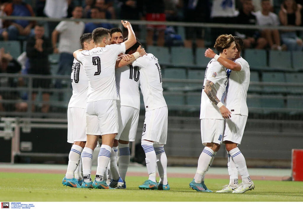 Ελλάδα-Κύπρος Nations League 9/6/2022