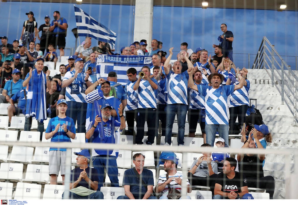 Ελλάδα-Κύπρος: Θαυμάσια ατμόσφαιρα στο Πανθεσσαλικό - Eυκαιρίες από Λημνιό και Πίττα (vids+pics)