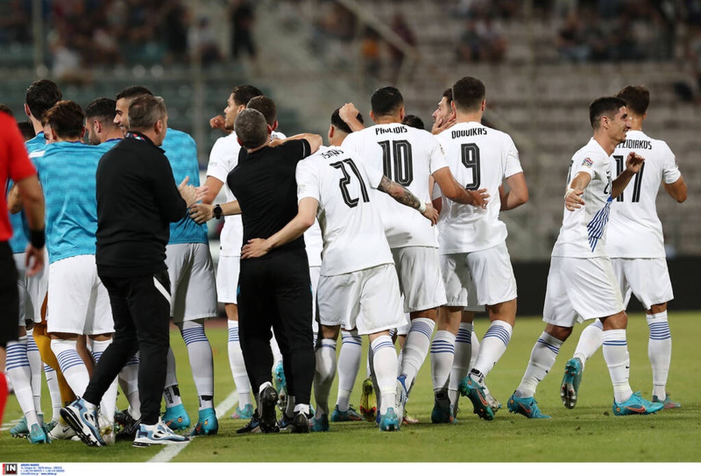 Ελλάδα-Κύπρος Nations League 9/6/2022