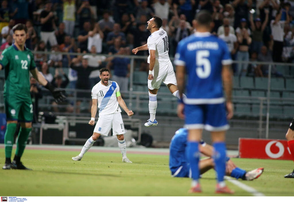 Ελλάδα-Κύπρος Nations League 9/6/2022