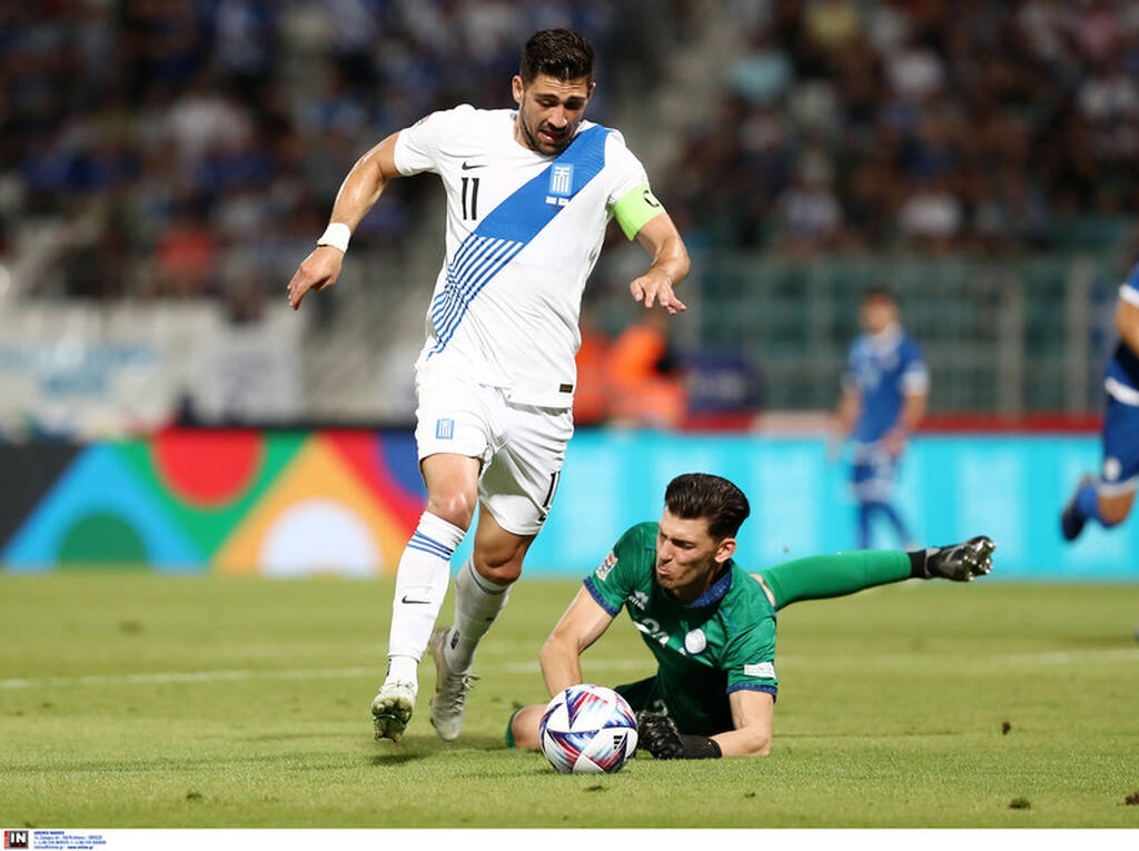 Ελλάδα-Κύπρος Nations League 9/6/2022