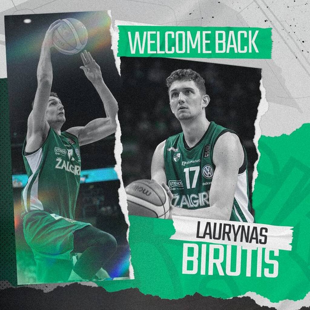 Ζαλγκίρις: Και επίσημα Μπιρούτις