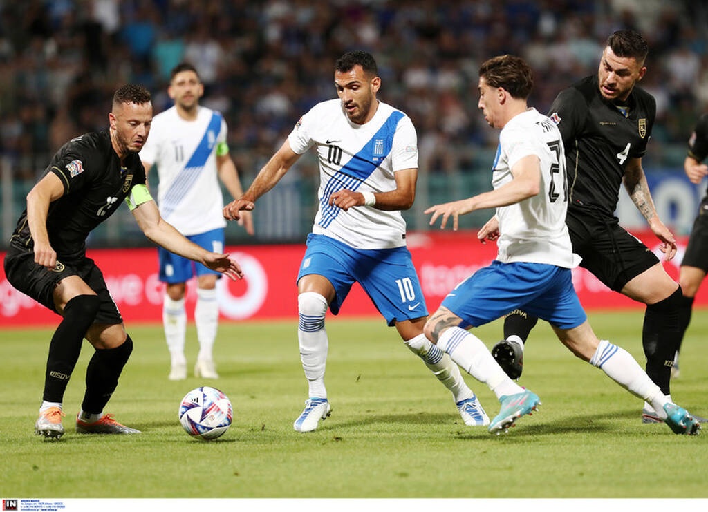 Ελλάδα-Κόσοβο Nations League 12/6/2022