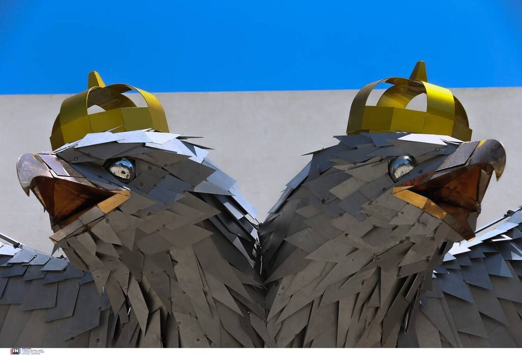 ΑΕΚ: O ατσάλινος αετός στο ΟΠΑΠ Arena - Η τελική του μορφή (photos)