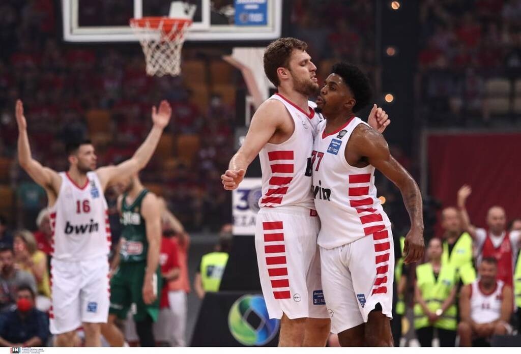 Ολυμπιακός-Παναθηναϊκός ΟΠΑΠ 93-74: Πρωταθλητές οι «ερυθρόλευκοι», έκαναν το 3-0 στο ΣΕΦ (video)