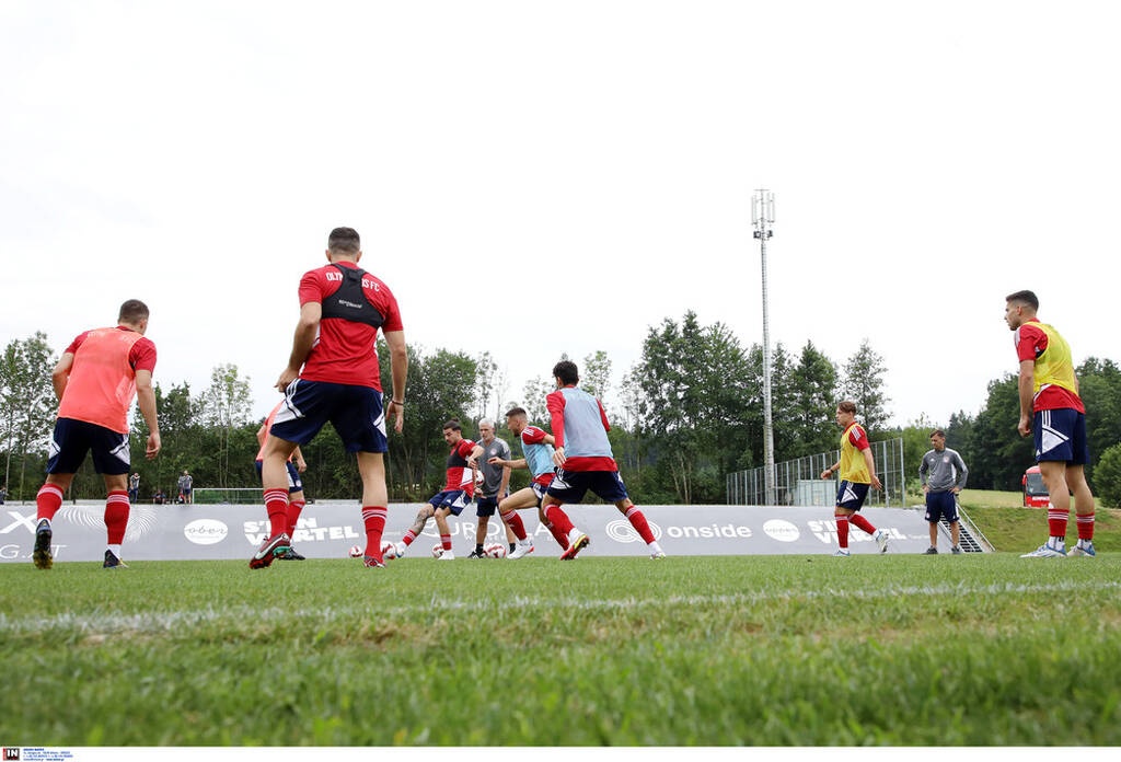 Ολυμπιακός: Ξεκίνησε το «χτίσιμο» στην Αυστρία (photos)