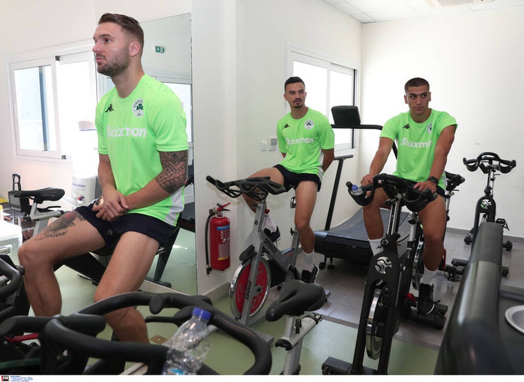 Παναθηναϊκός: Τα πρώτα εργομετρικά στο Κορωπί (photos)