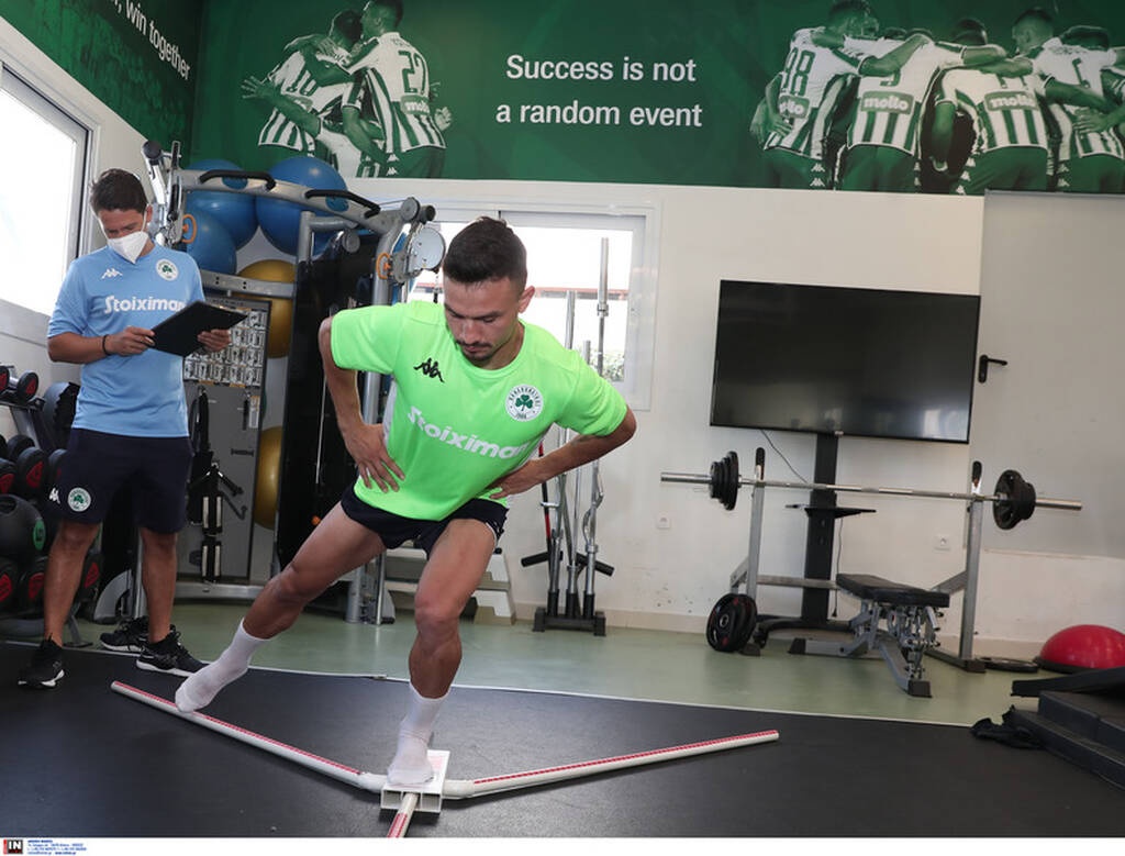 Παναθηναϊκός: Τα πρώτα εργομετρικά στο Κορωπί (photos)