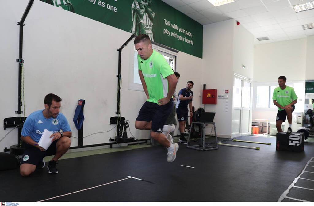 Παναθηναϊκός: Τα πρώτα εργομετρικά στο Κορωπί (photos)