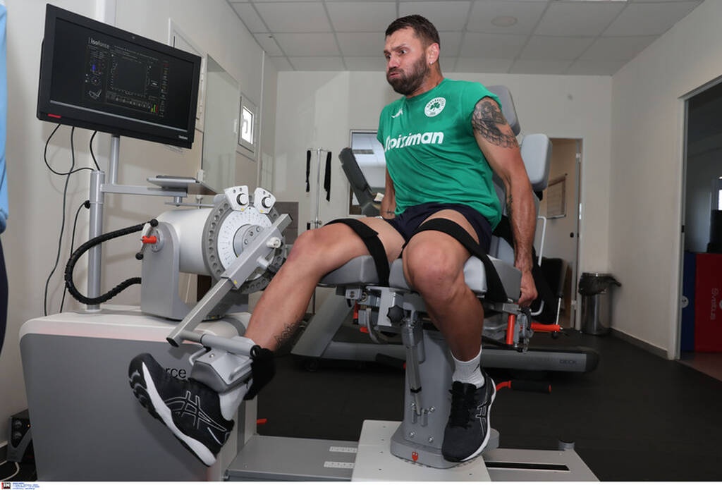 Παναθηναϊκός: Τα πρώτα εργομετρικά στο Κορωπί (photos)