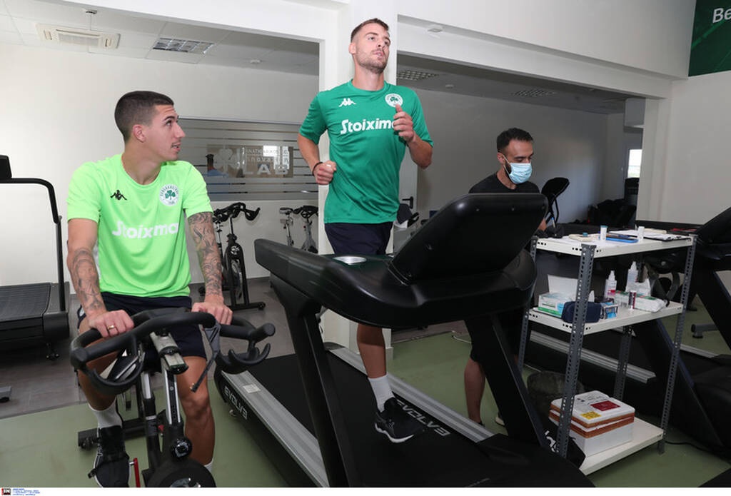 Παναθηναϊκός: Τα πρώτα εργομετρικά στο Κορωπί (photos)