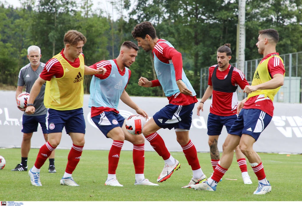 Ολυμπιακός: Ξεκίνησε το «χτίσιμο» στην Αυστρία (photos)