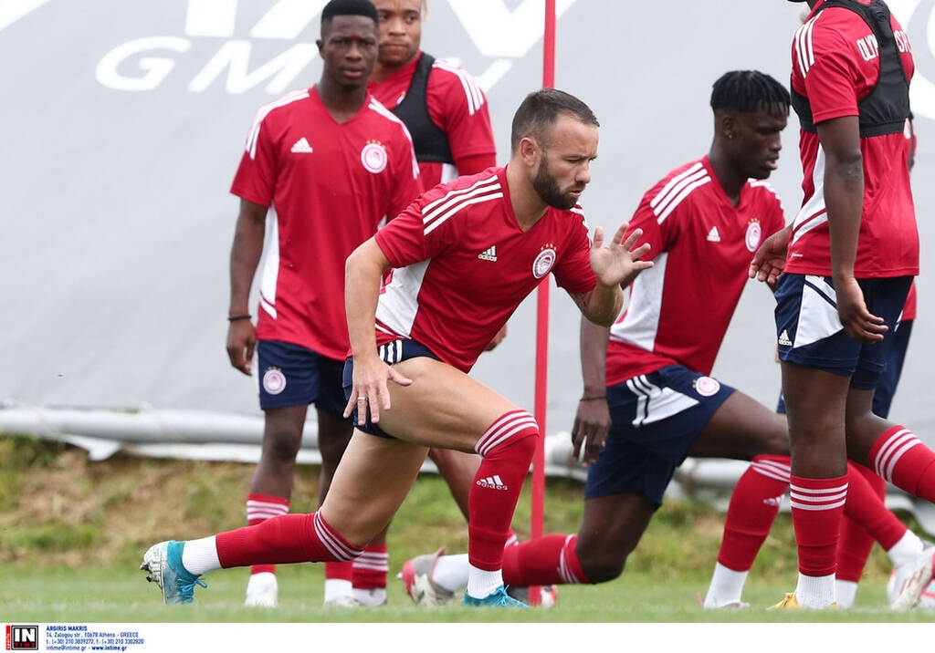 Ολυμπιακός: Ξεκίνησε το «χτίσιμο» στην Αυστρία (photos)