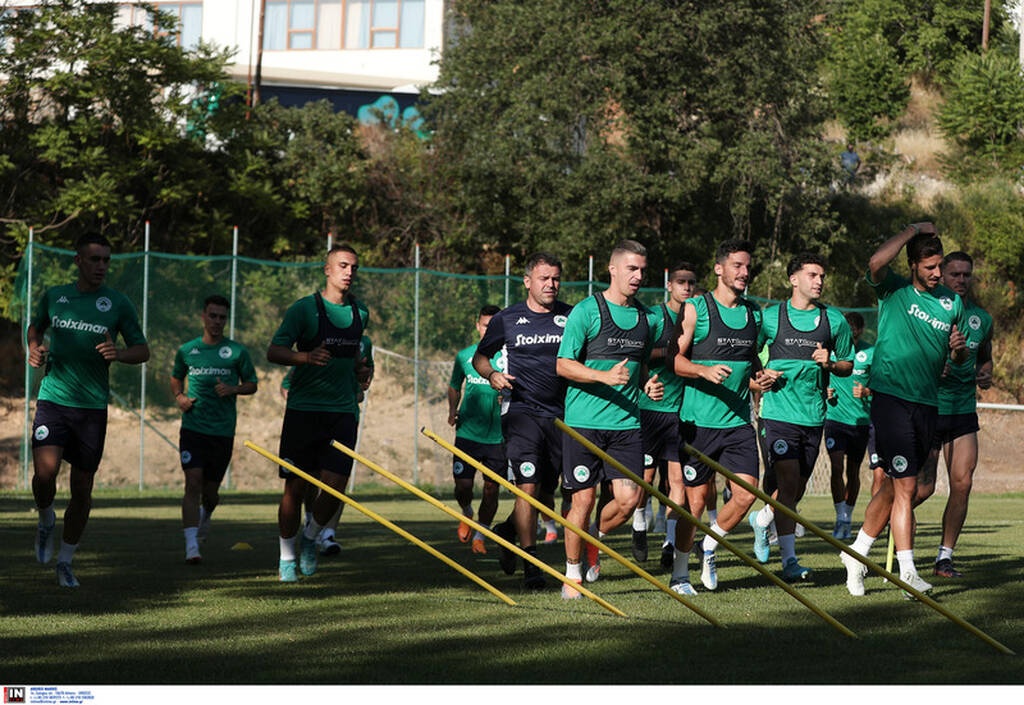 Παναθηναϊκός: Ξεκίνησε η δουλειά στο Πήλιο, παρόντες Σαβιέρ και Καμπετσής (photos)