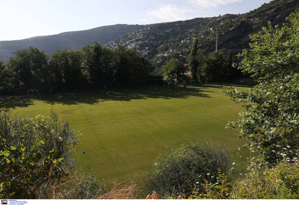 Παναθηναϊκός: Ξεκίνησε η δουλειά στο Πήλιο, παρόντες Σαβιέρ και Καμπετσής (photos)