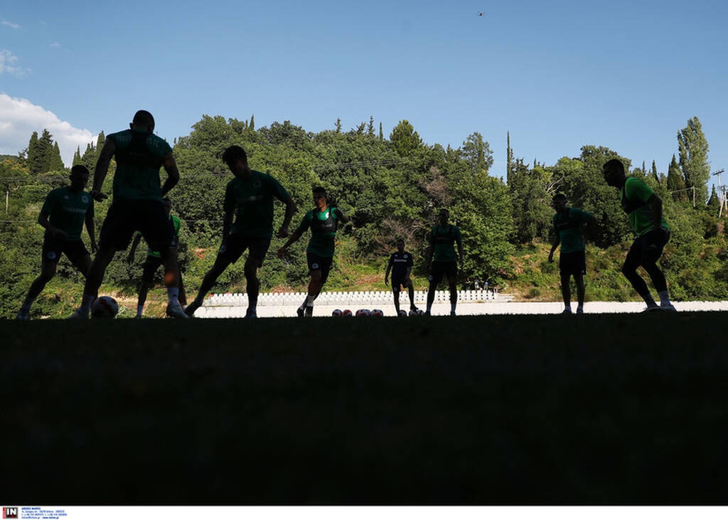 Παναθηναϊκός: Ξεκίνησε η δουλειά στο Πήλιο, παρόντες Σαβιέρ και Καμπετσής (photos)