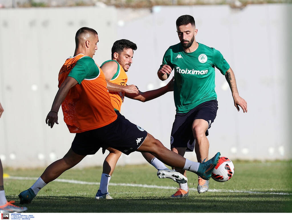 Παναθηναϊκός: Ξεκίνησε η δουλειά στο Πήλιο, παρόντες Σαβιέρ και Καμπετσής (photos)