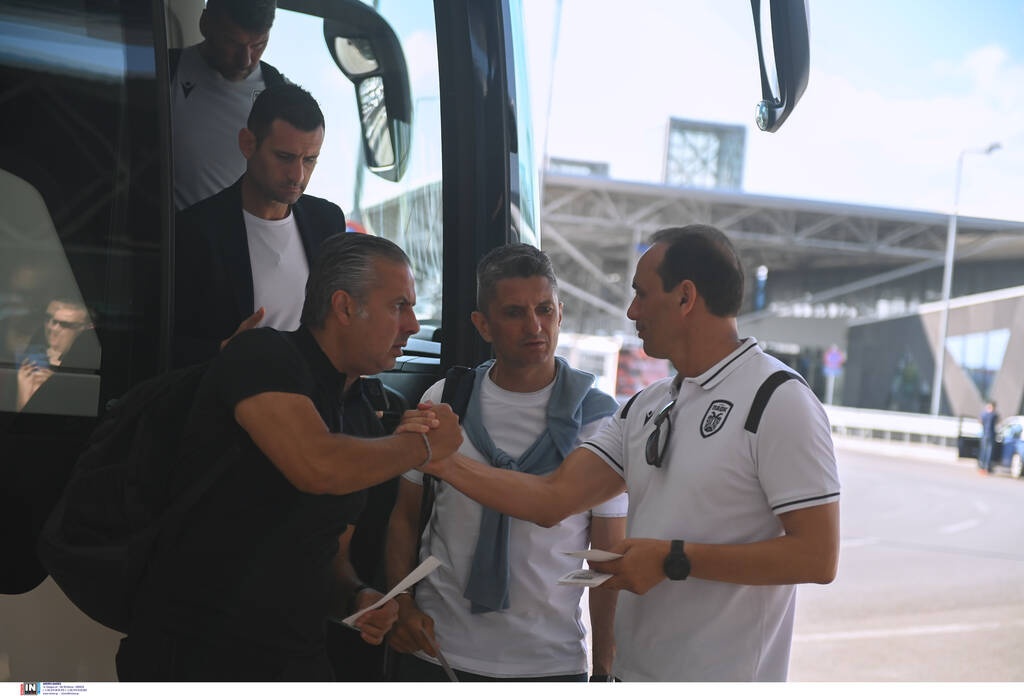 ΠΑΟΚ: «Πέταξε» για Ολλανδία - Στιγμές από την αναχώρηση (photos)