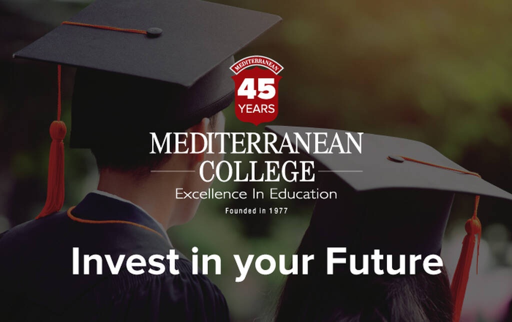 45 χρόνια Mediterranean College: Επένδυσε στο Μέλλον σου!