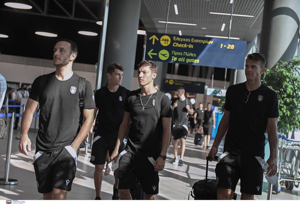 ΠΑΟΚ: «Πέταξε» για Ολλανδία - Στιγμές από την αναχώρηση (photos)
