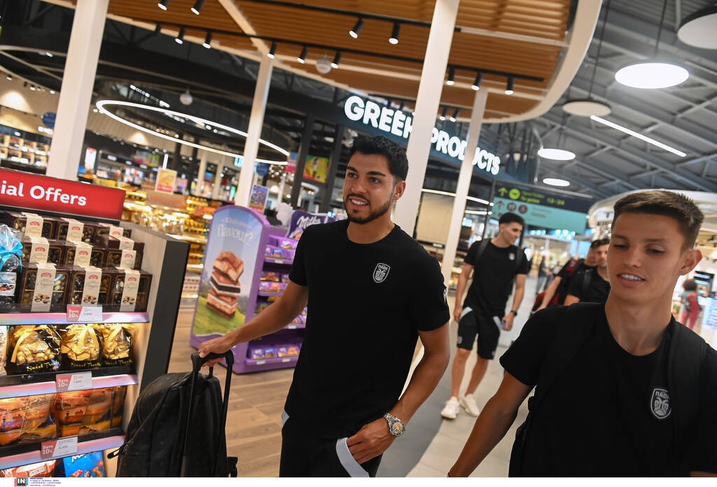 ΠΑΟΚ: «Πέταξε» για Ολλανδία - Στιγμές από την αναχώρηση (photos)