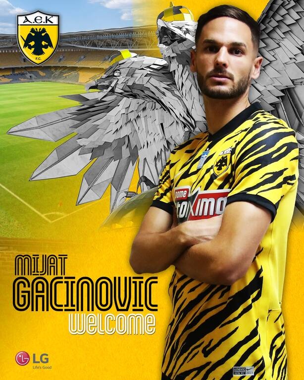 ΑΕΚ: Επίσημα στα «κιτρινόμαυρα» ο Γκατσίνοβιτς