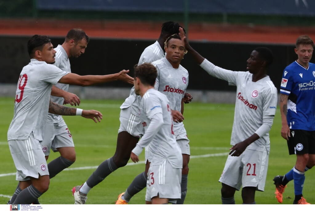 Ολυμπιακός-Αρμίνια Μπίλεφελντ 1-3: Παραμένει χωρίς διάρκεια, προβλημάτισε και αμυντικά (photos)